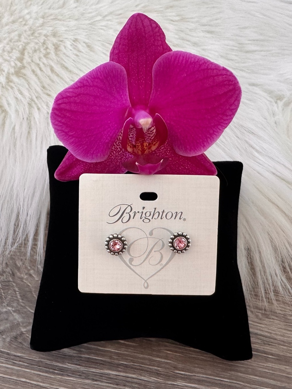 🌸 BRIGHTON Pink Twinkle Mini Post Earrings